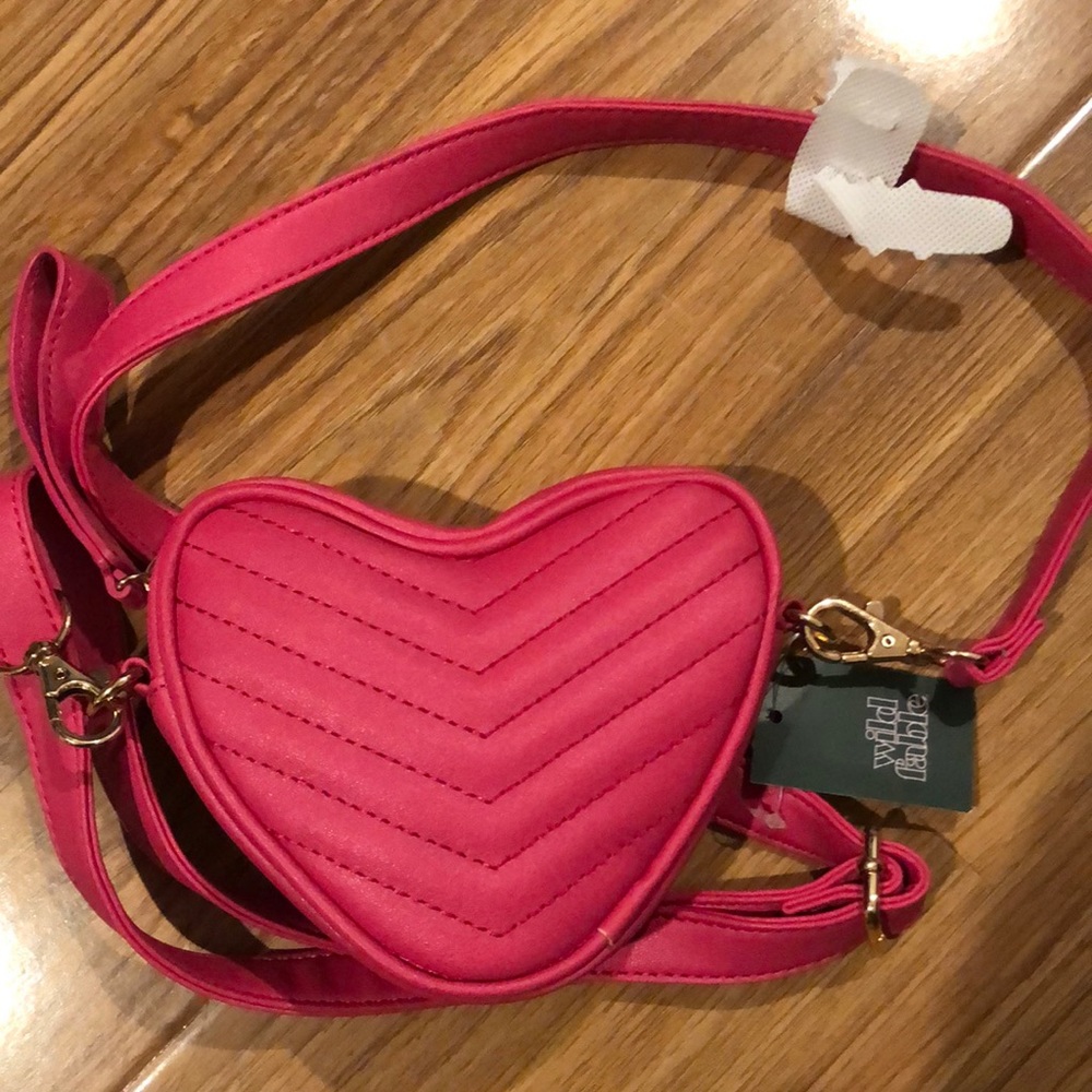 Wild Fable Pink Heart Crossbody